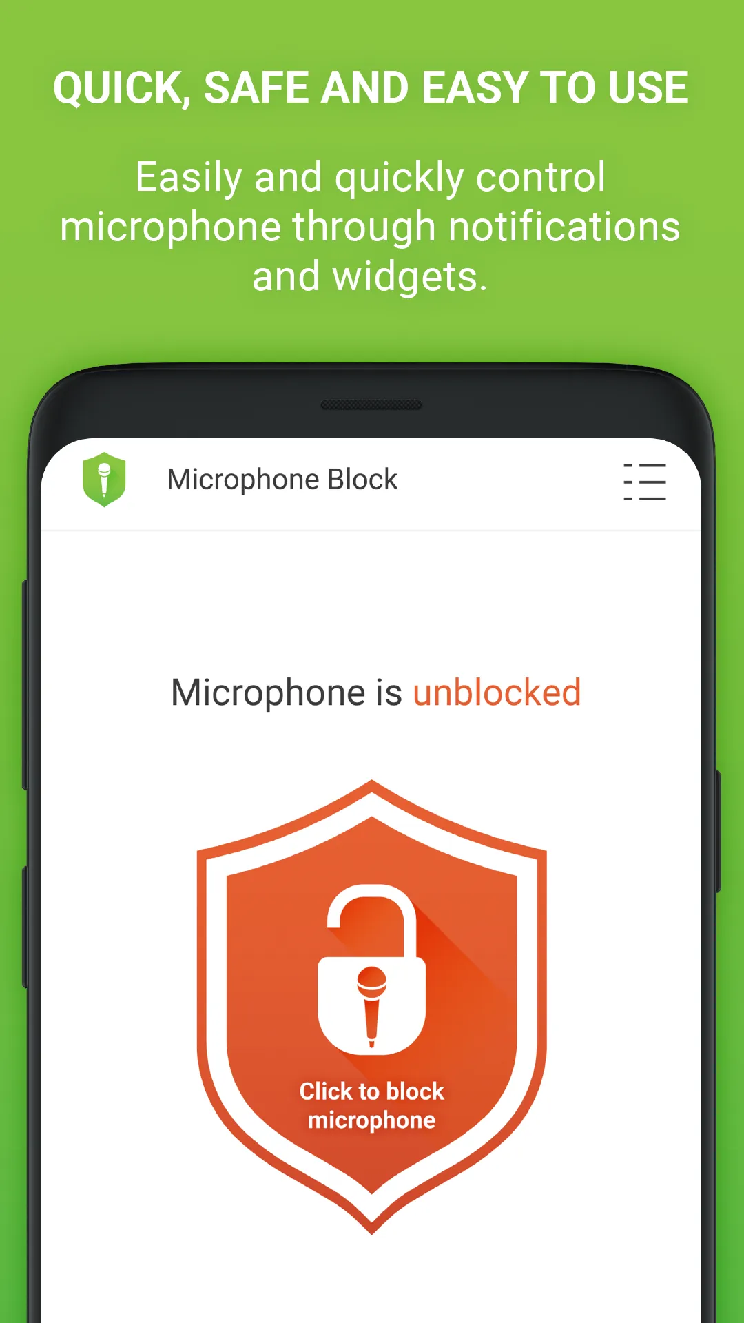 Microphone Block: Mic Anti Spy | Indus Appstore | Screenshot