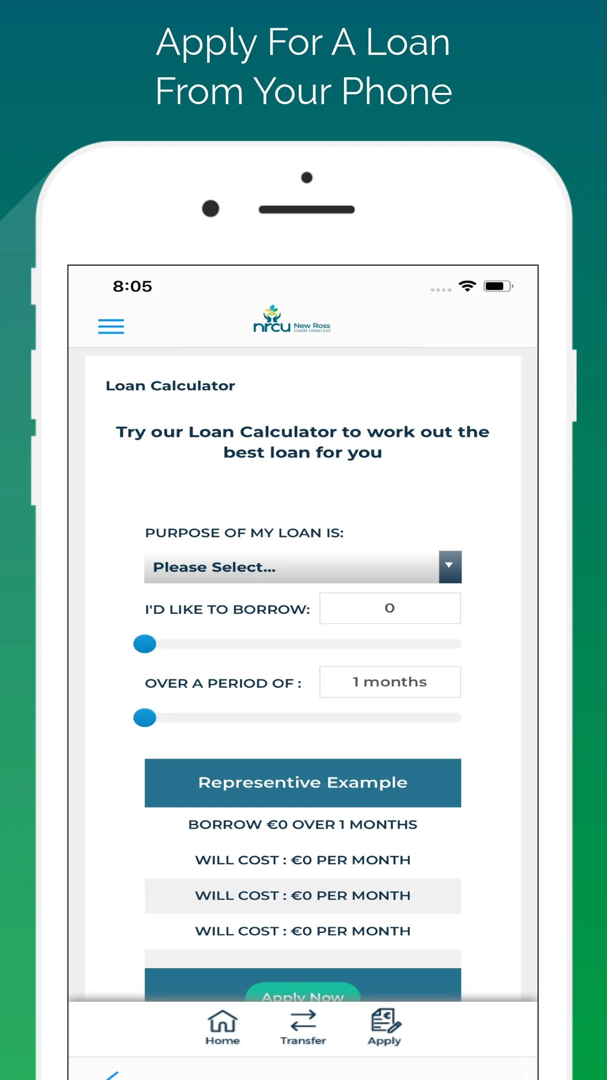 New Ross Credit Union | Indus Appstore | Screenshot