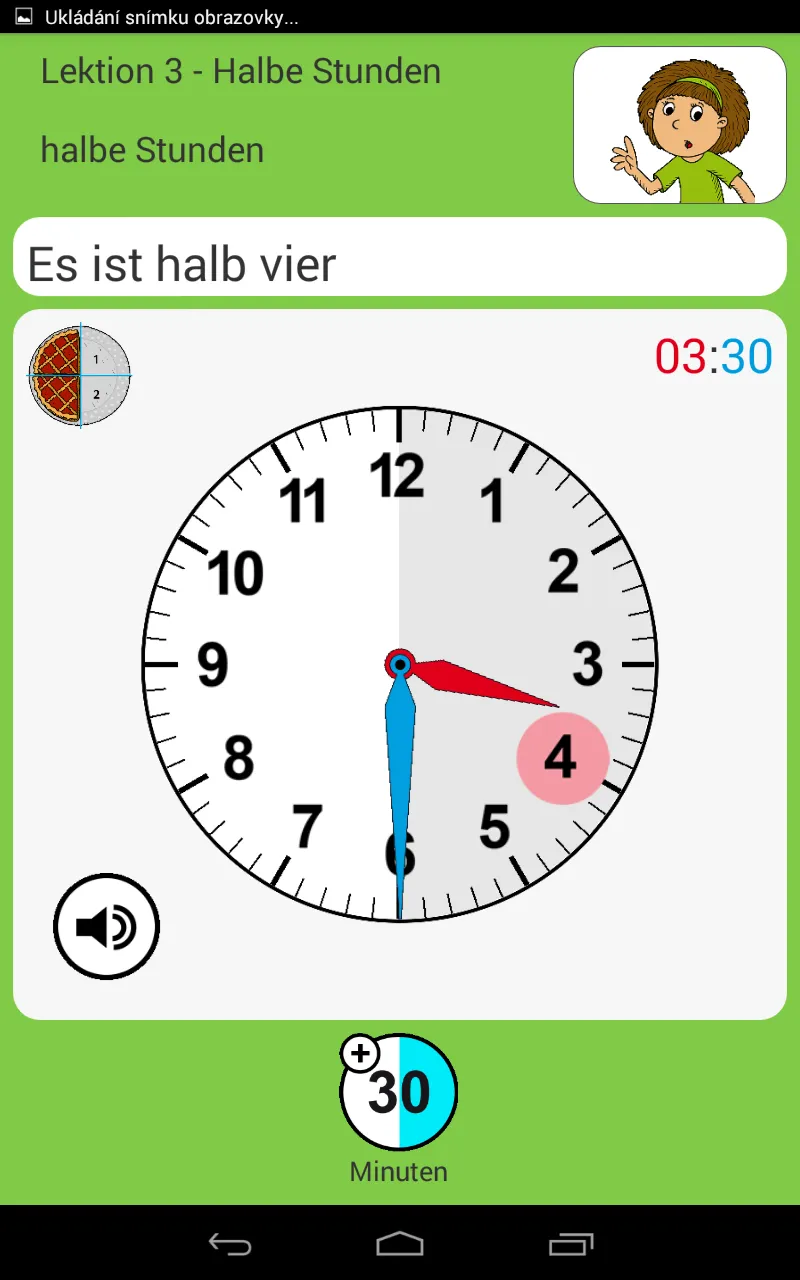 Die Uhr & Uhrzeit lernen | Indus Appstore | Screenshot