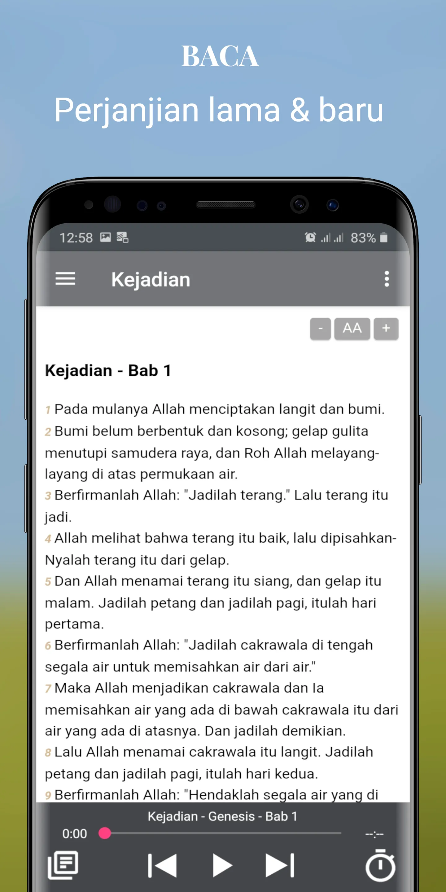 Offline Alkitab audio app mp3 | Indus Appstore | Screenshot