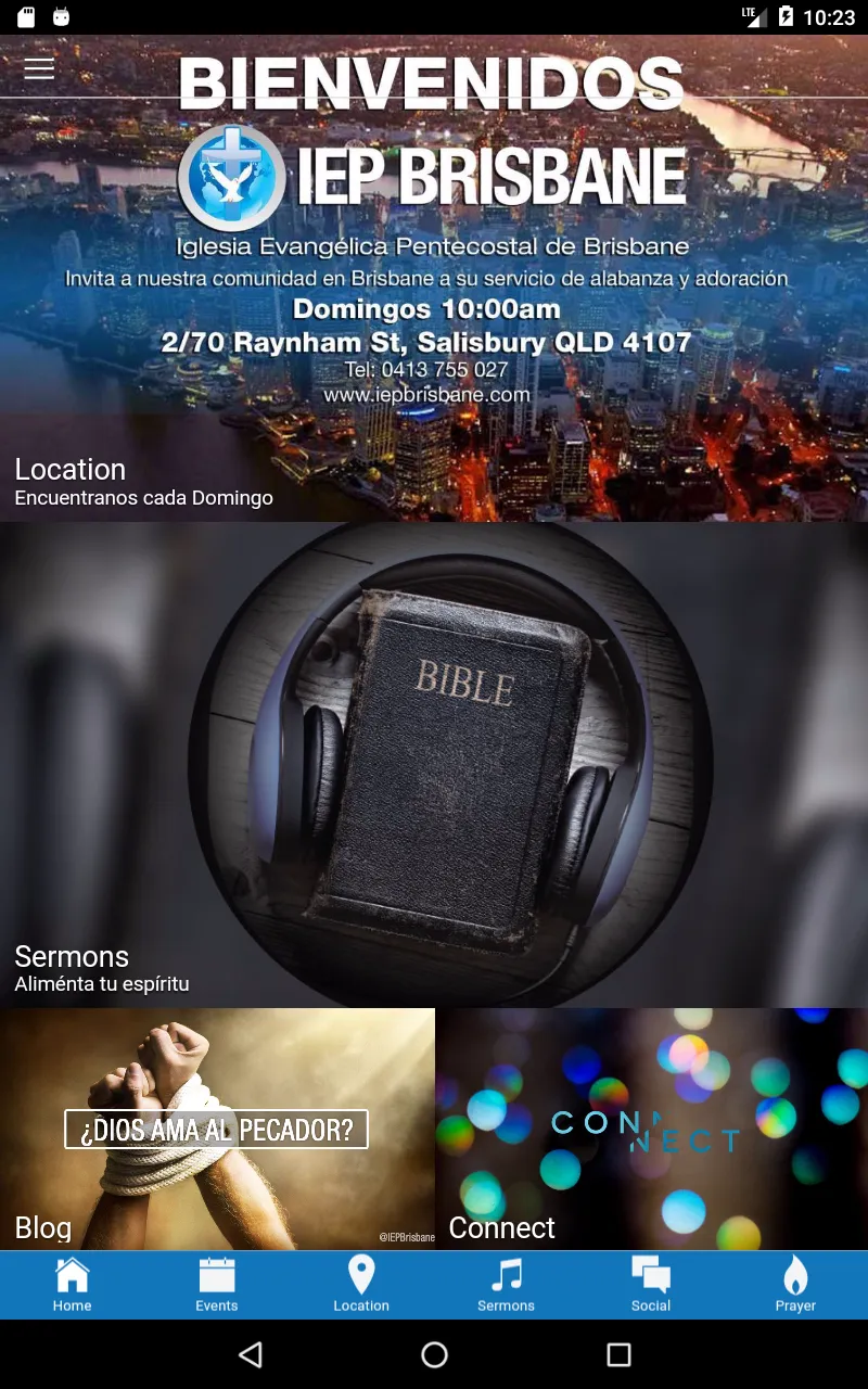 Iglesia Hispana de Brisbane | Indus Appstore | Screenshot