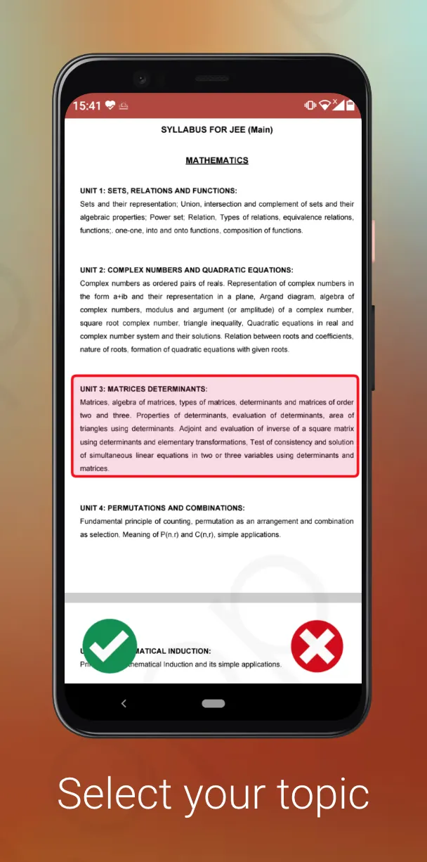 Ramanujan™ for JEE | Indus Appstore | Screenshot