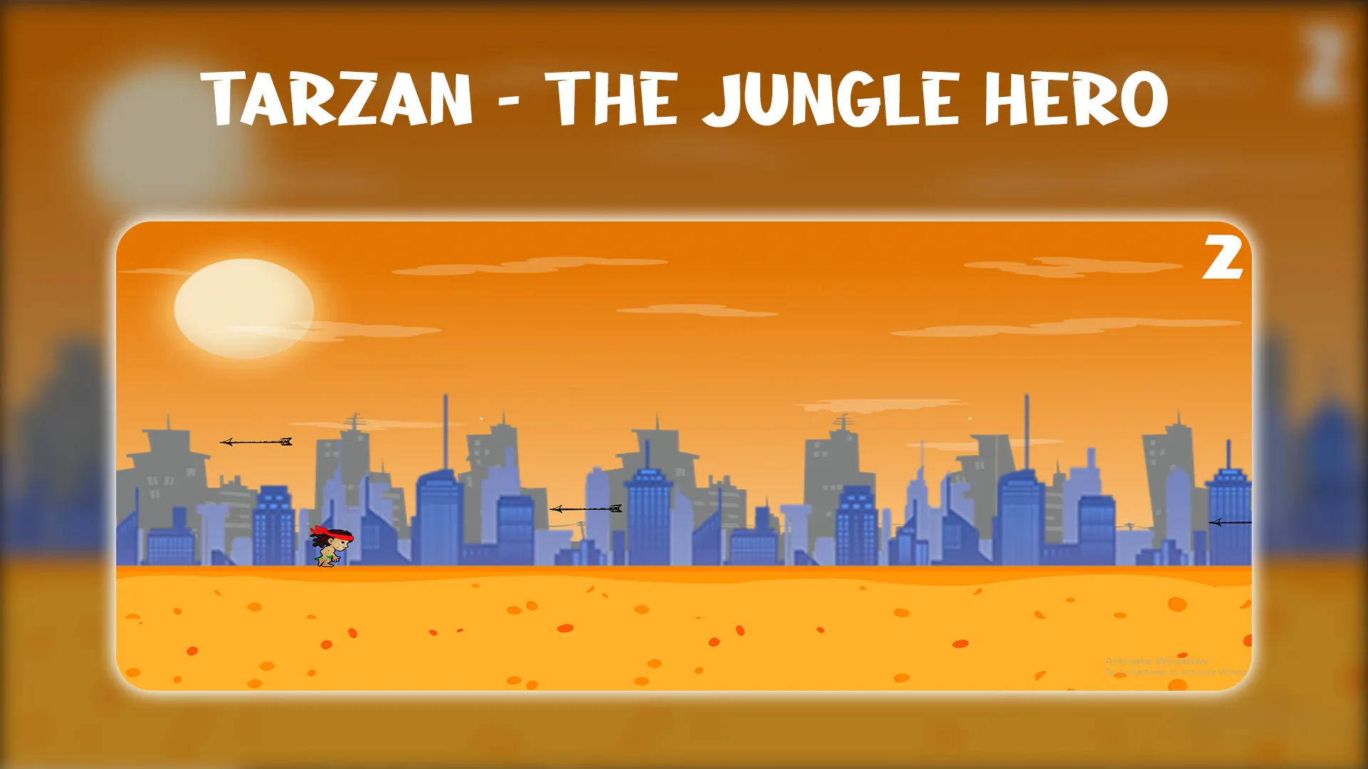 Tarzan - The Jungle Hero | Indus Appstore | Screenshot