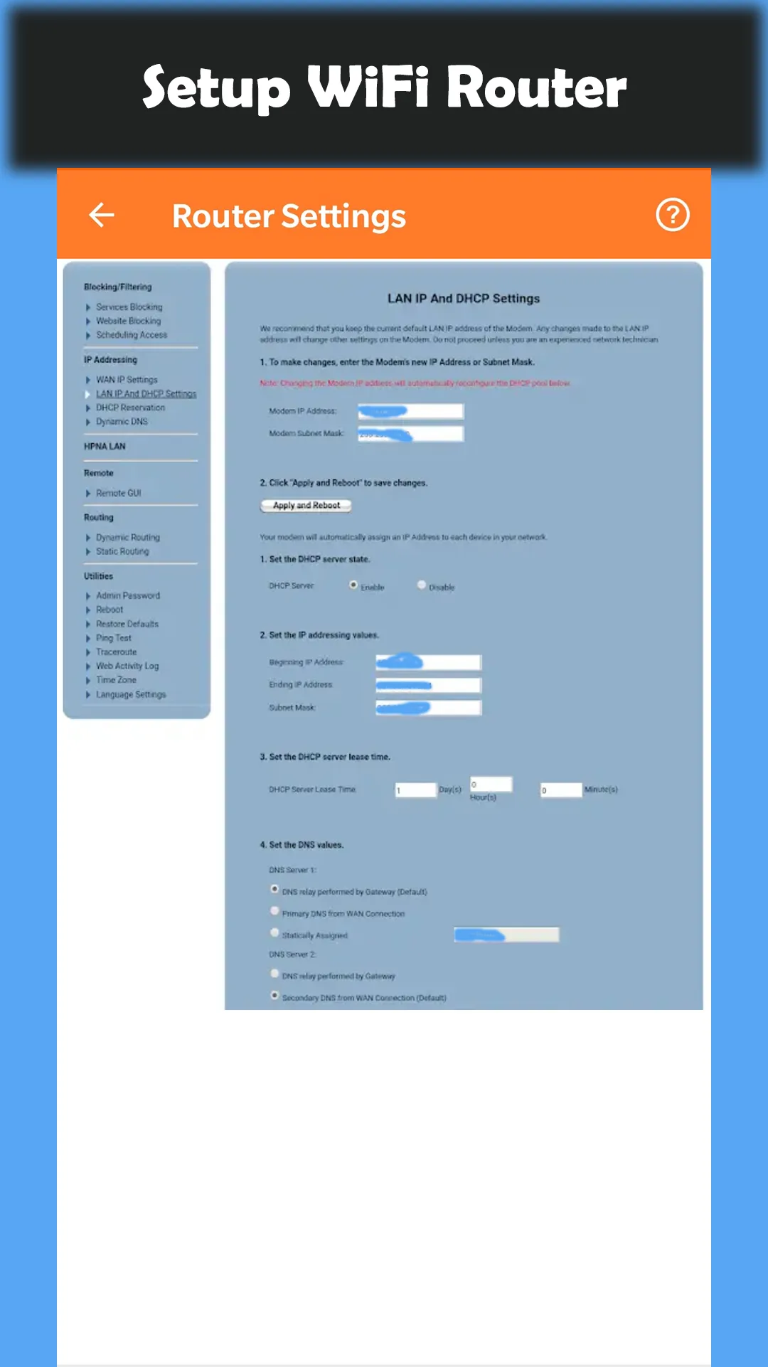 WiFi Router Passwords - Setup | Indus Appstore | Screenshot