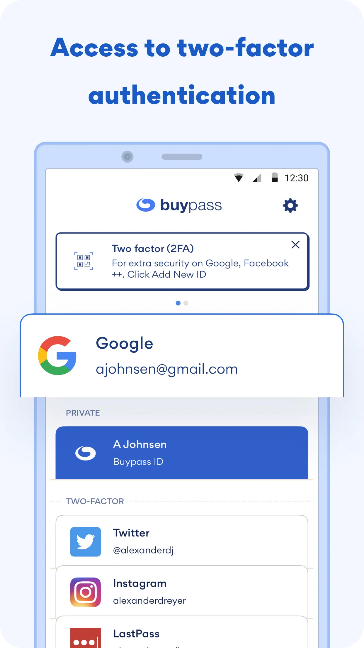 Buypass ID | Indus Appstore | Screenshot