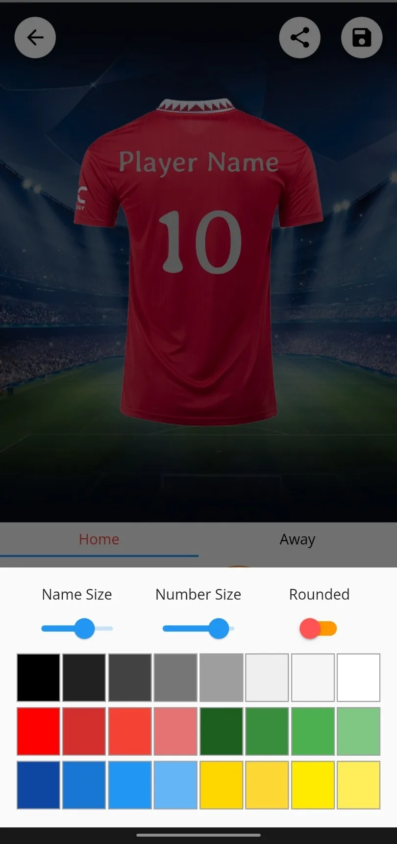 Football Jersey Maker | Indus Appstore | Screenshot