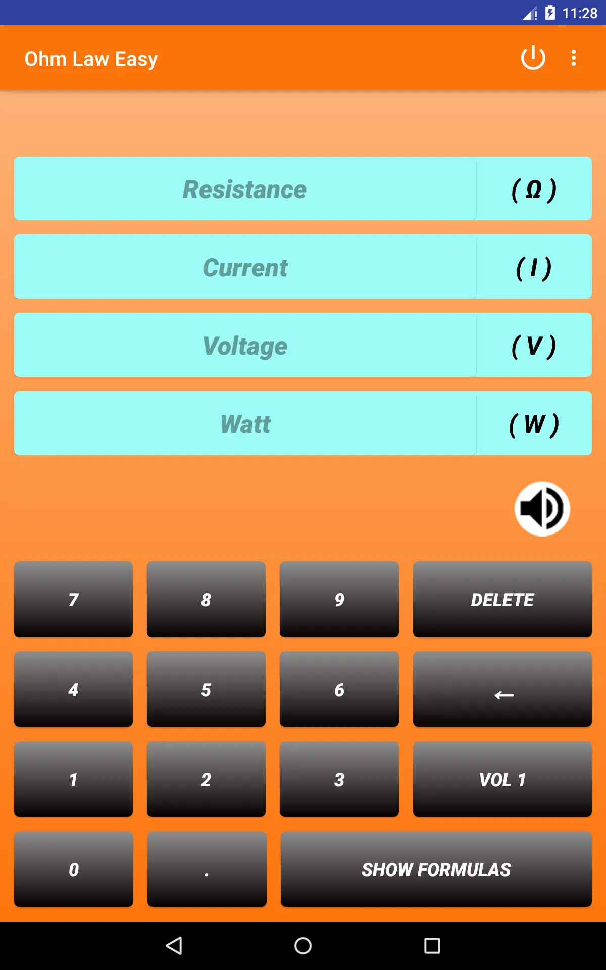 Ohm's law easy | Indus Appstore | Screenshot