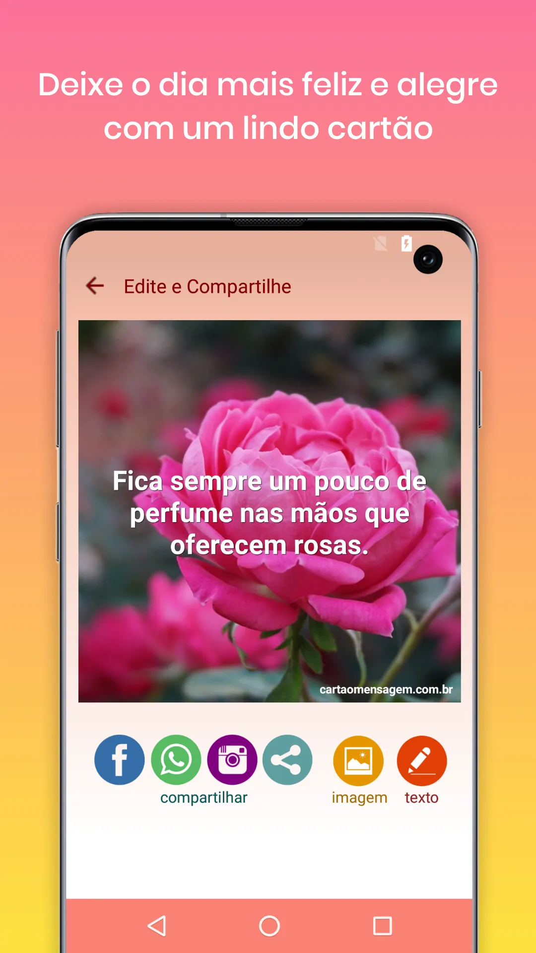 Mensagens e Frases com Flores | Indus Appstore | Screenshot