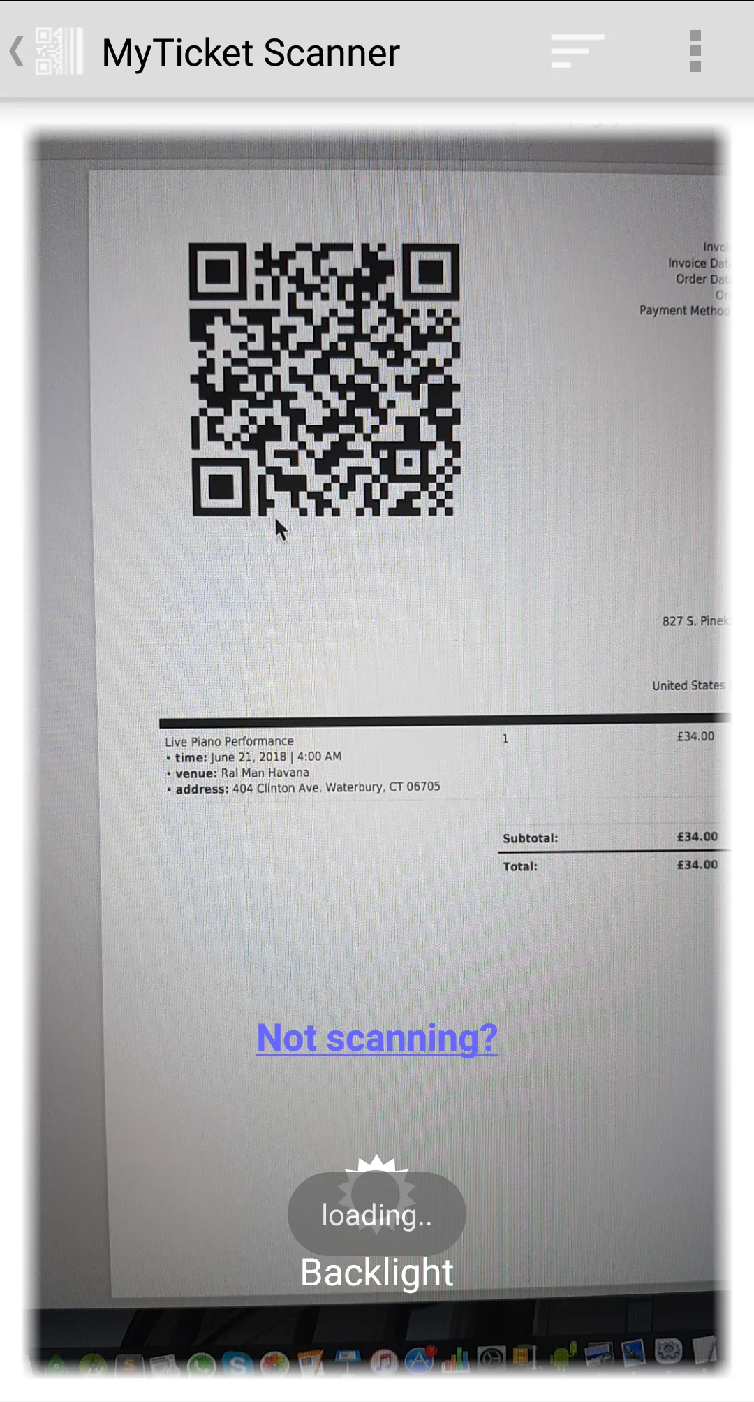 MyTicket Scanner | Indus Appstore | Screenshot