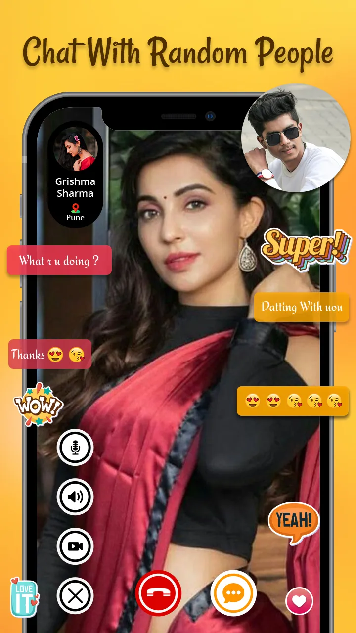 Ladki se baat karne wala app | Indus Appstore | Screenshot