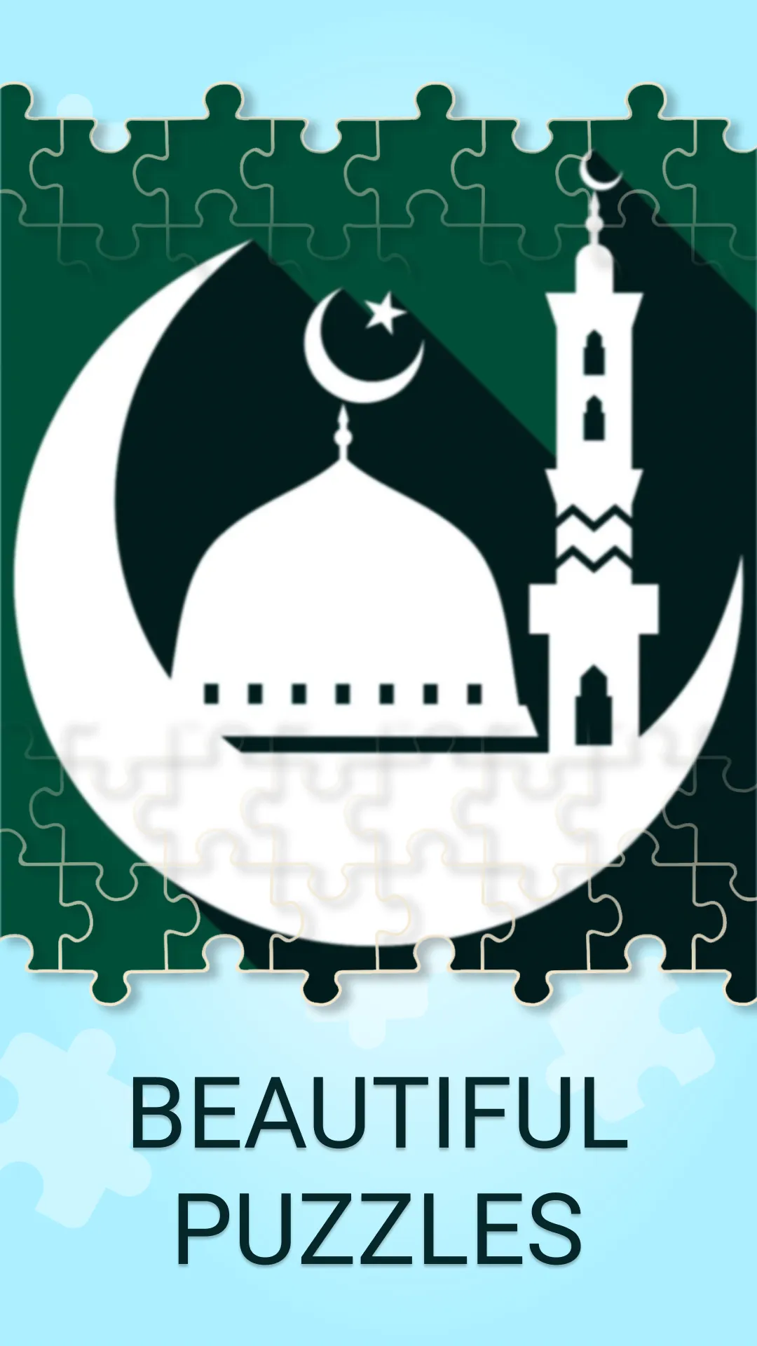 Islamic jigsaw puzzles games | Indus Appstore | Screenshot