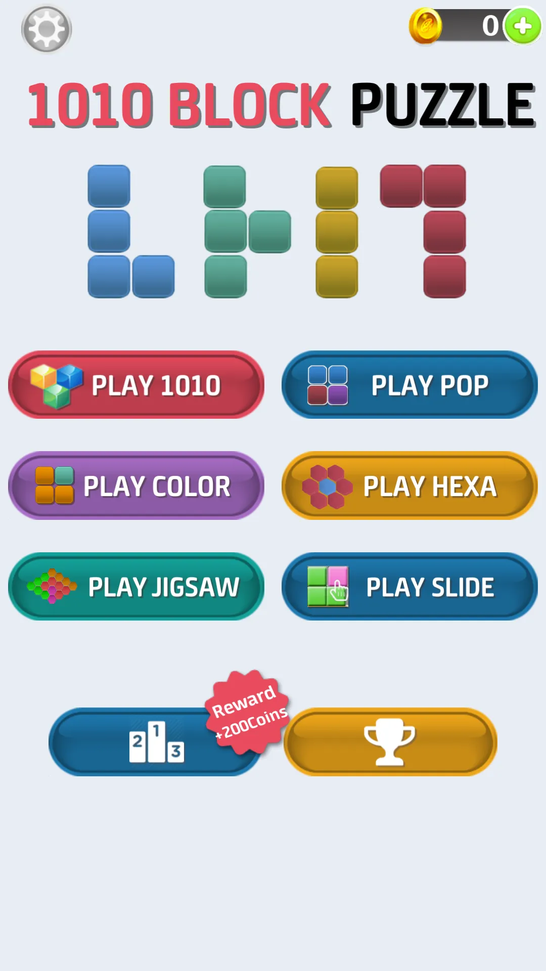 1010 block puzzle - nine modes | Indus Appstore | Screenshot