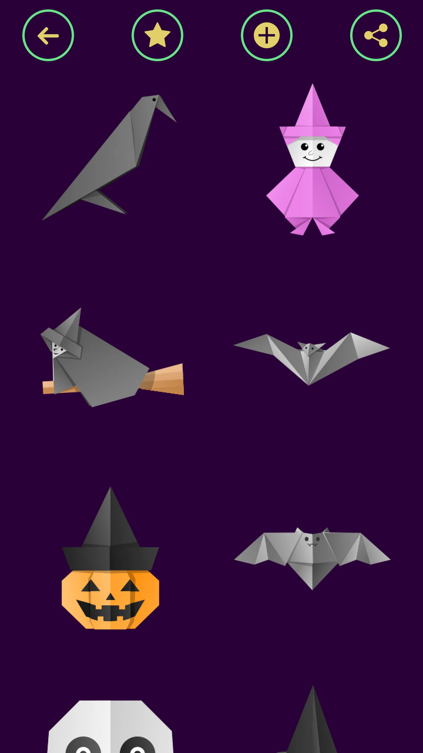 Origami Halloween From Paper | Indus Appstore | Screenshot