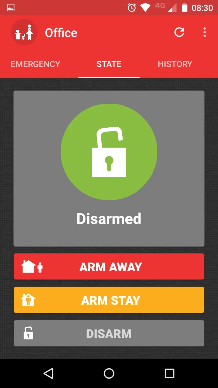 Alarm Control | Indus Appstore | Screenshot