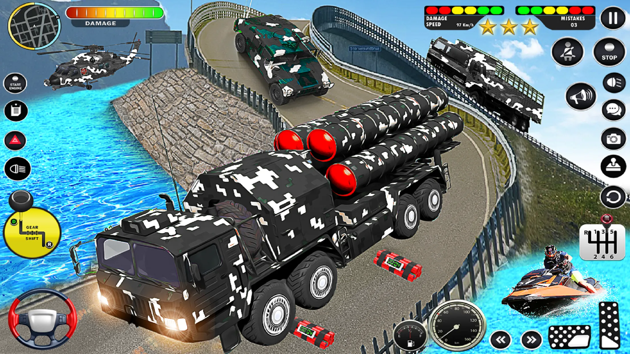 Army Vehicle Transport Truck | Indus Appstore | Screenshot