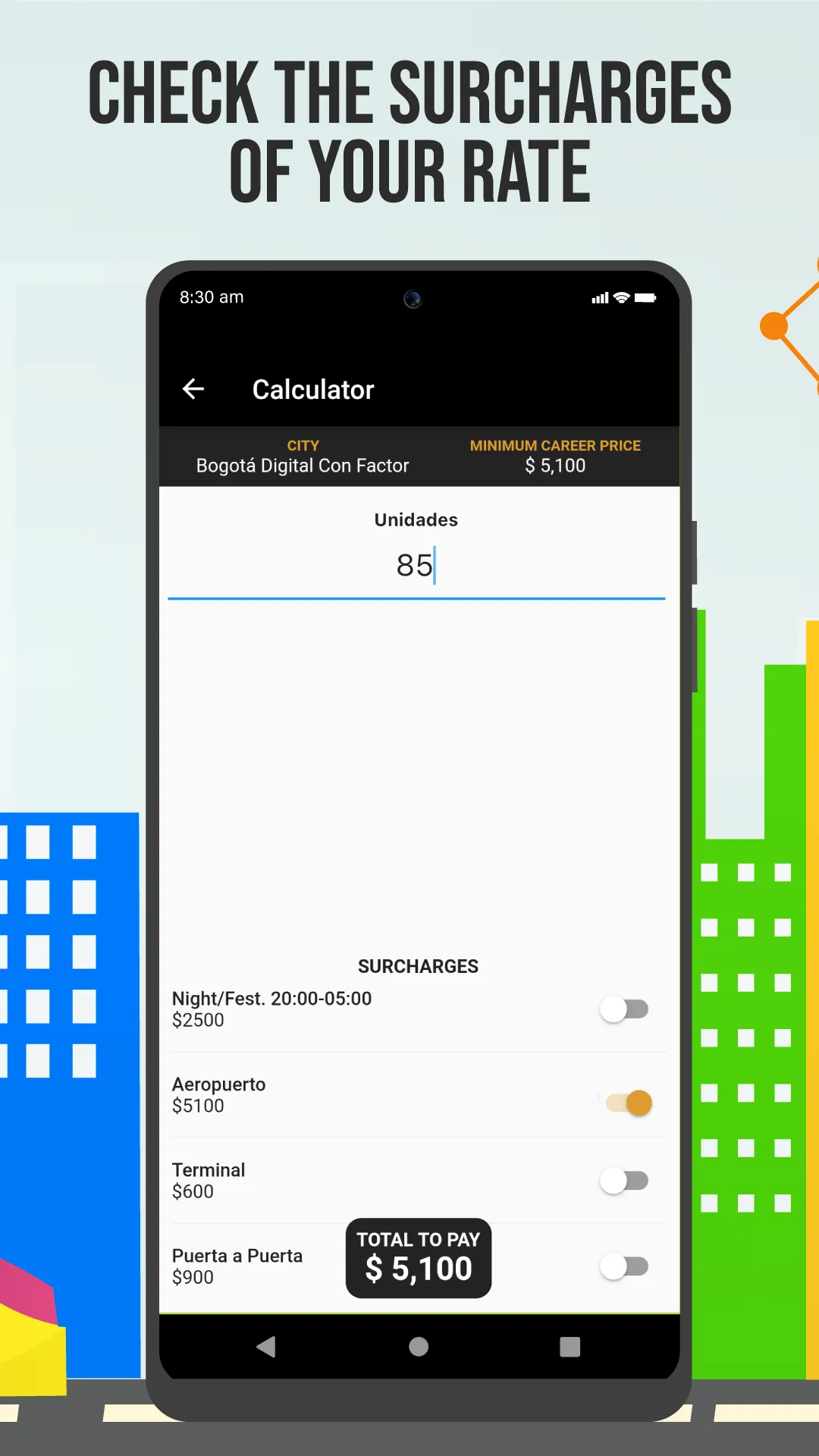 Taxi Fare GPS | Indus Appstore | Screenshot