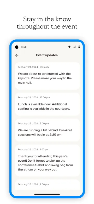 Bizzabo | Indus Appstore | Screenshot