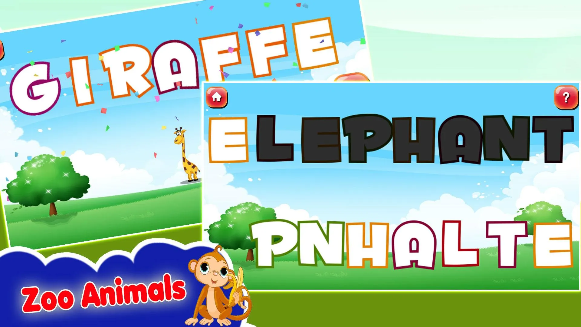 kids Spelling Practice Animals | Indus Appstore | Screenshot