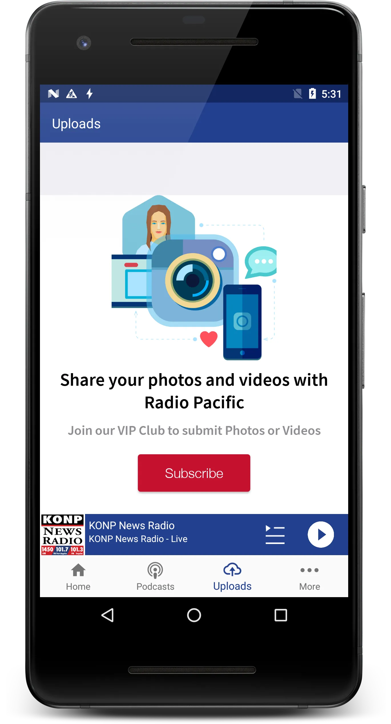 Radio Pacific | Indus Appstore | Screenshot