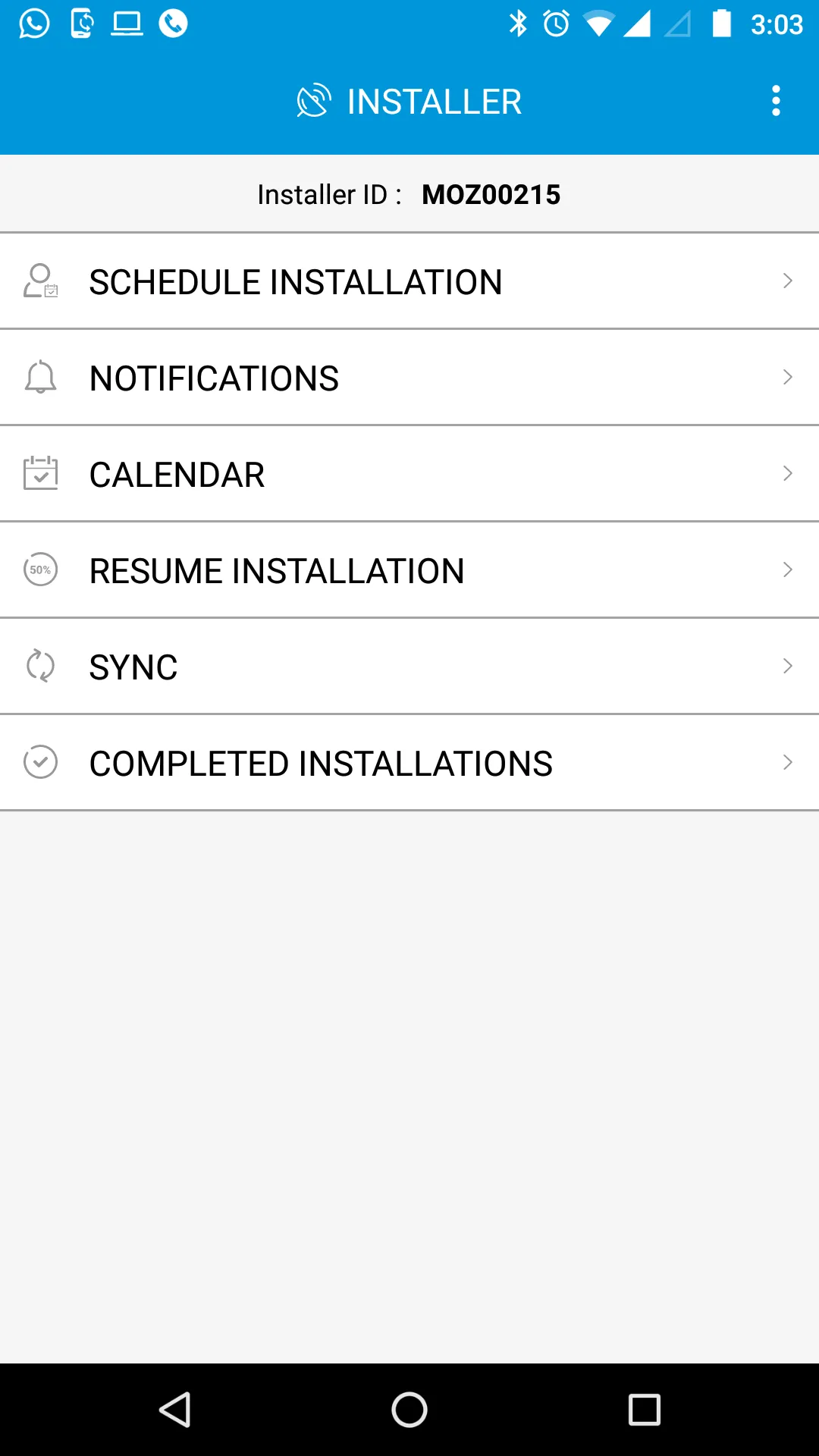 MCA Installer | Indus Appstore | Screenshot