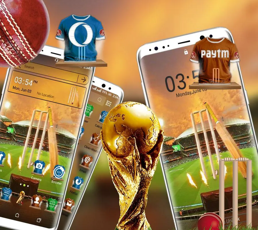 Cricket Launcher Theme | Indus Appstore | Screenshot