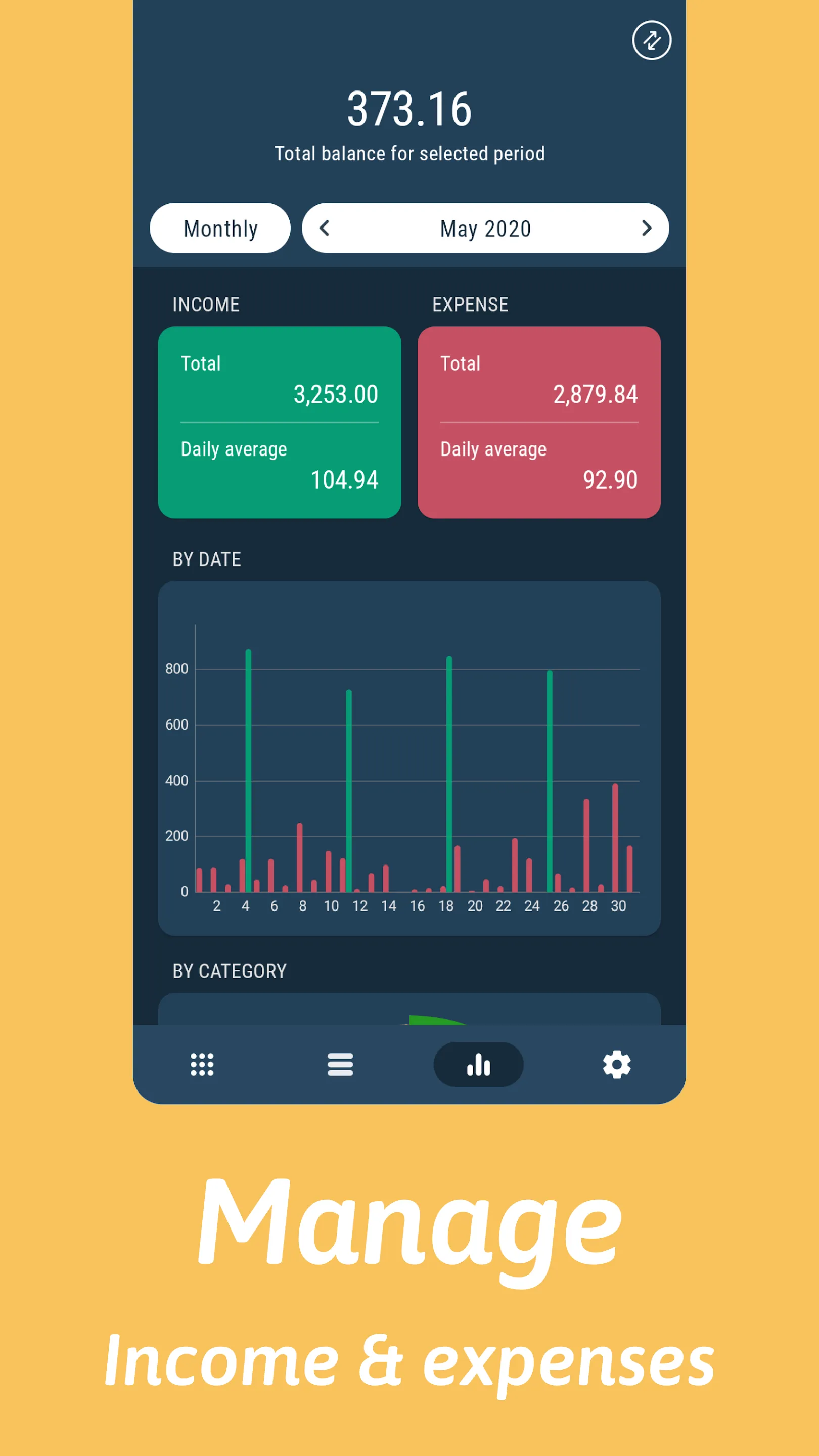 Just Expenses™ Money Manager | Indus Appstore | Screenshot