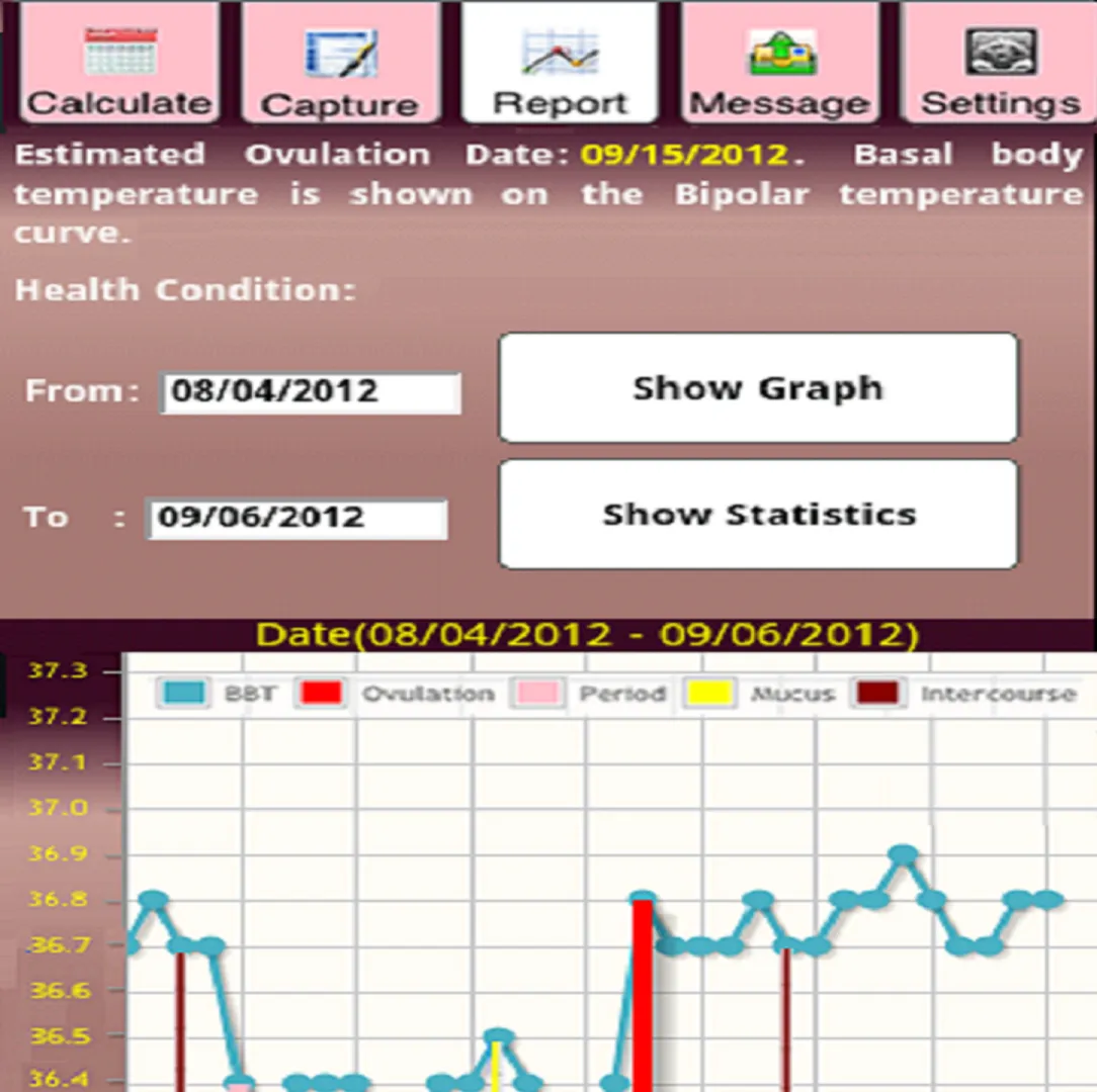 HeartTemperaturePeriodMonitor | Indus Appstore | Screenshot