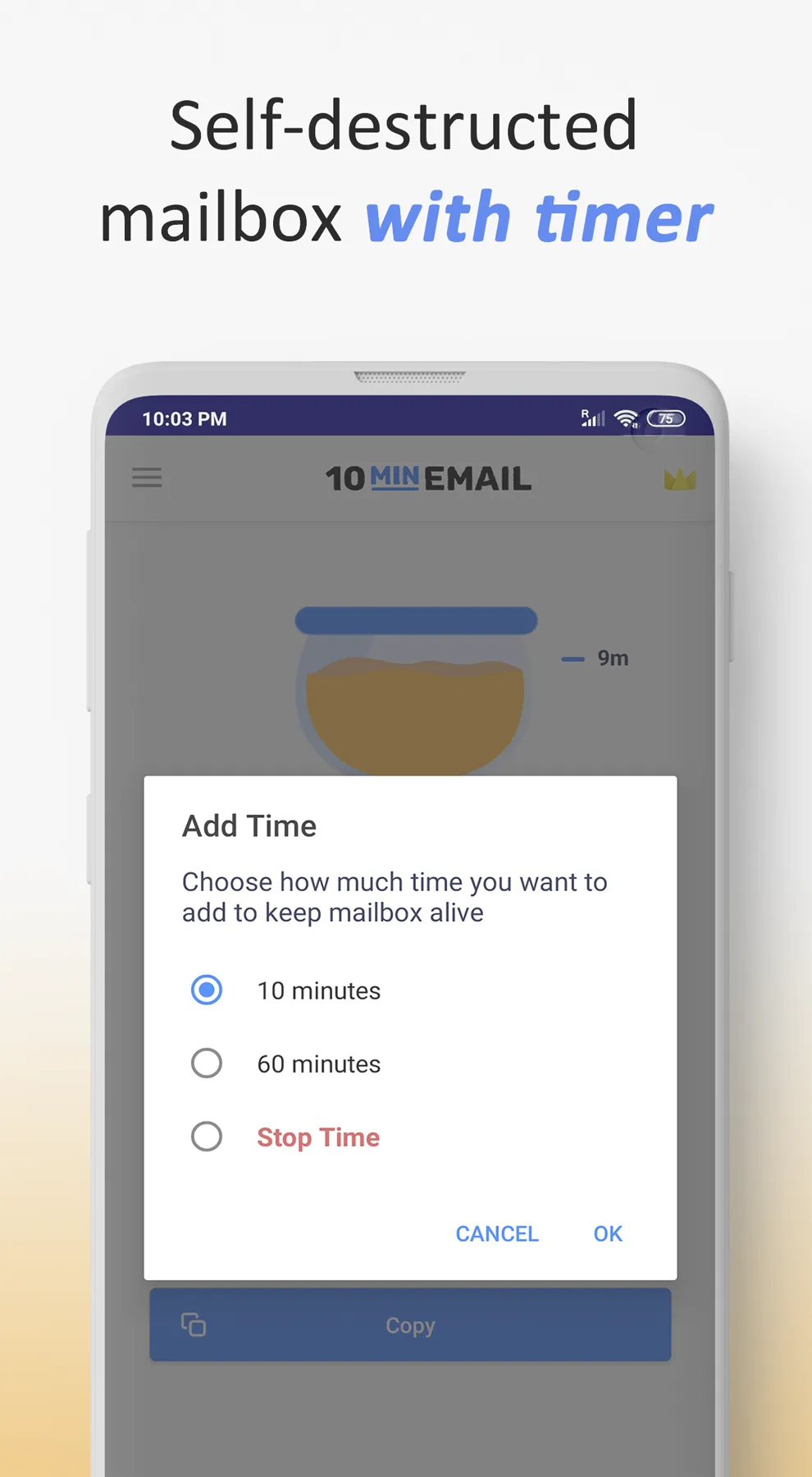 10 Minute Mail - Temp Mail | Indus Appstore | Screenshot