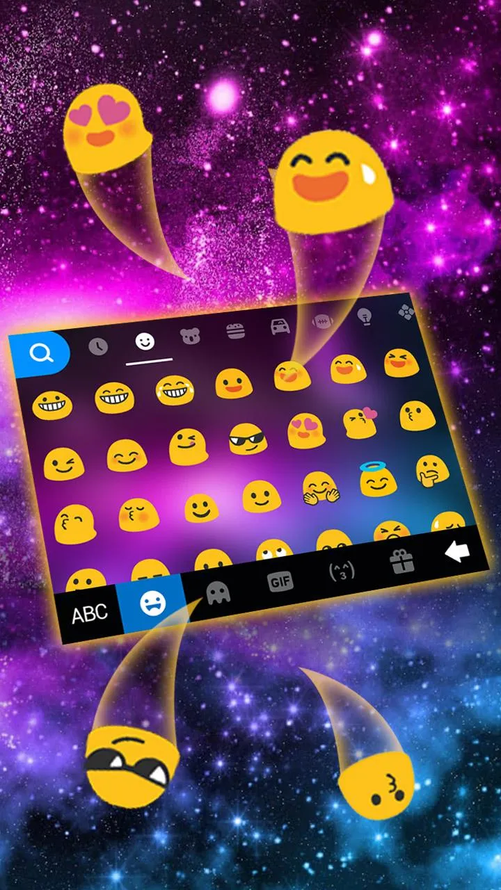 Fantasy Galaxy Keyboard Theme | Indus Appstore | Screenshot