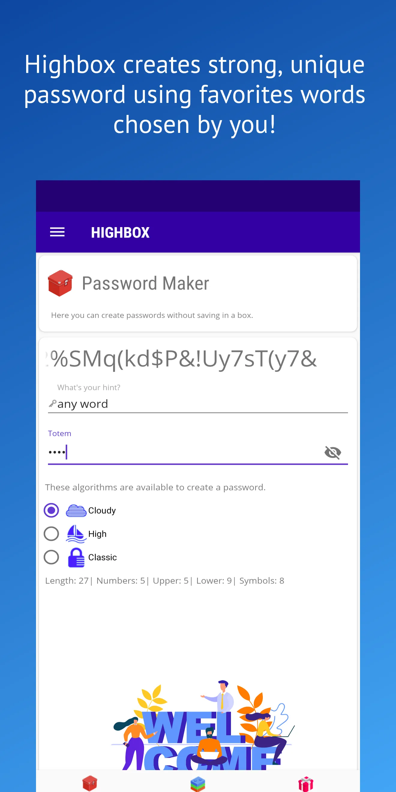 Highbox Magic Password Manager | Indus Appstore | Screenshot