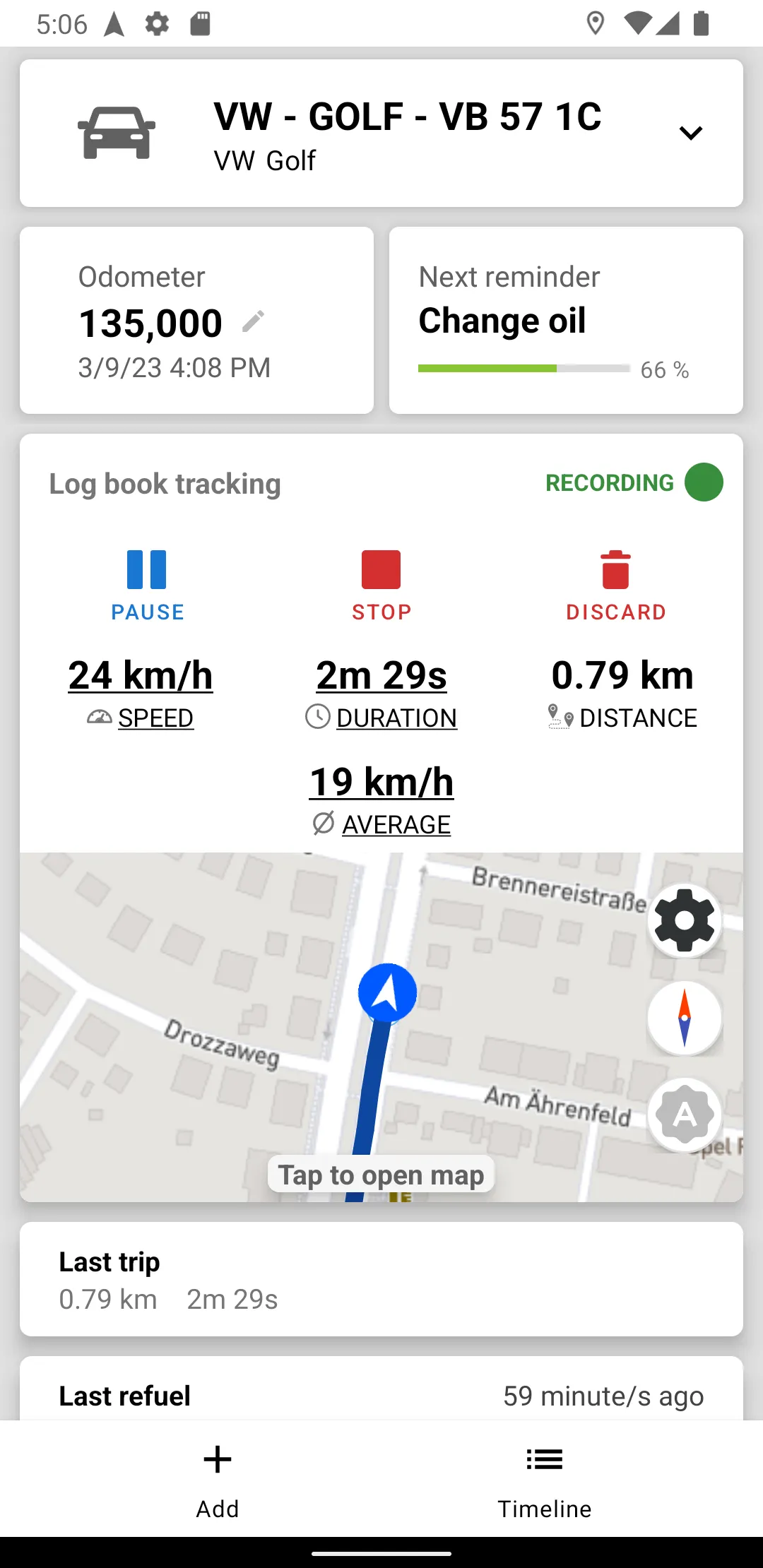 Vehicle Logbook | Indus Appstore | Screenshot