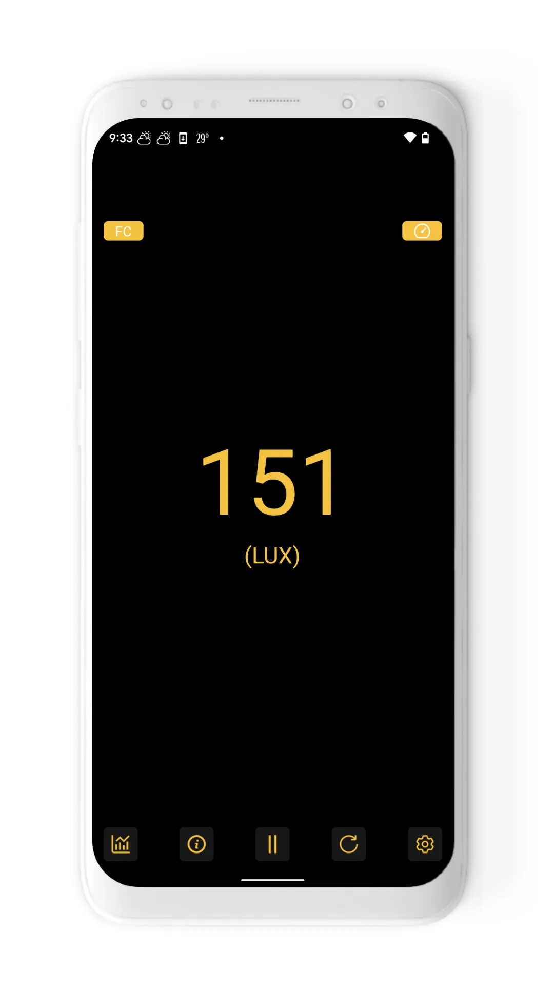 Light Meter - Lux Meter | Indus Appstore | Screenshot