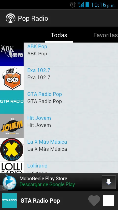 Pop Radio | Indus Appstore | Screenshot