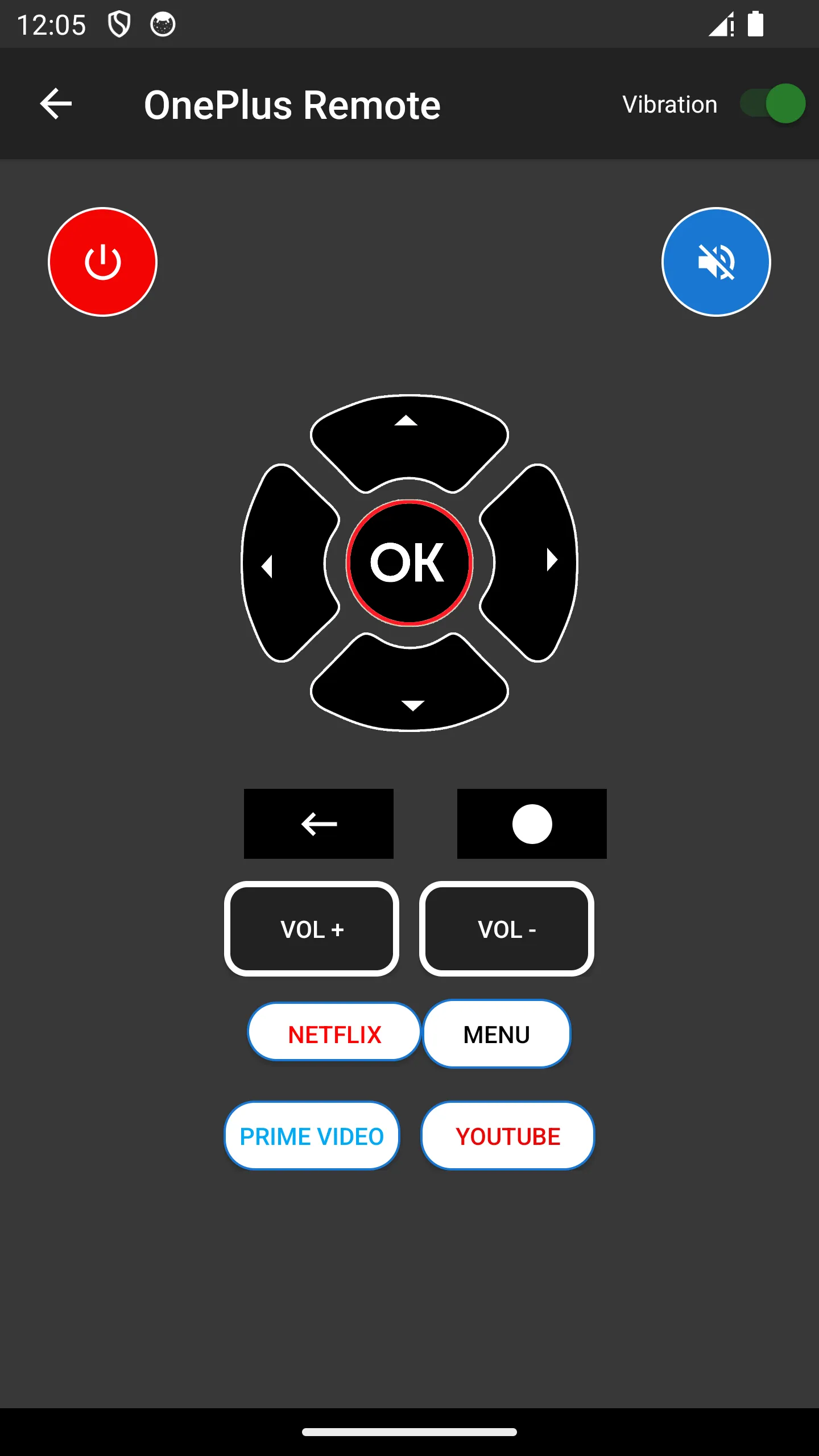 Remote for oneplus tv | Indus Appstore | Screenshot