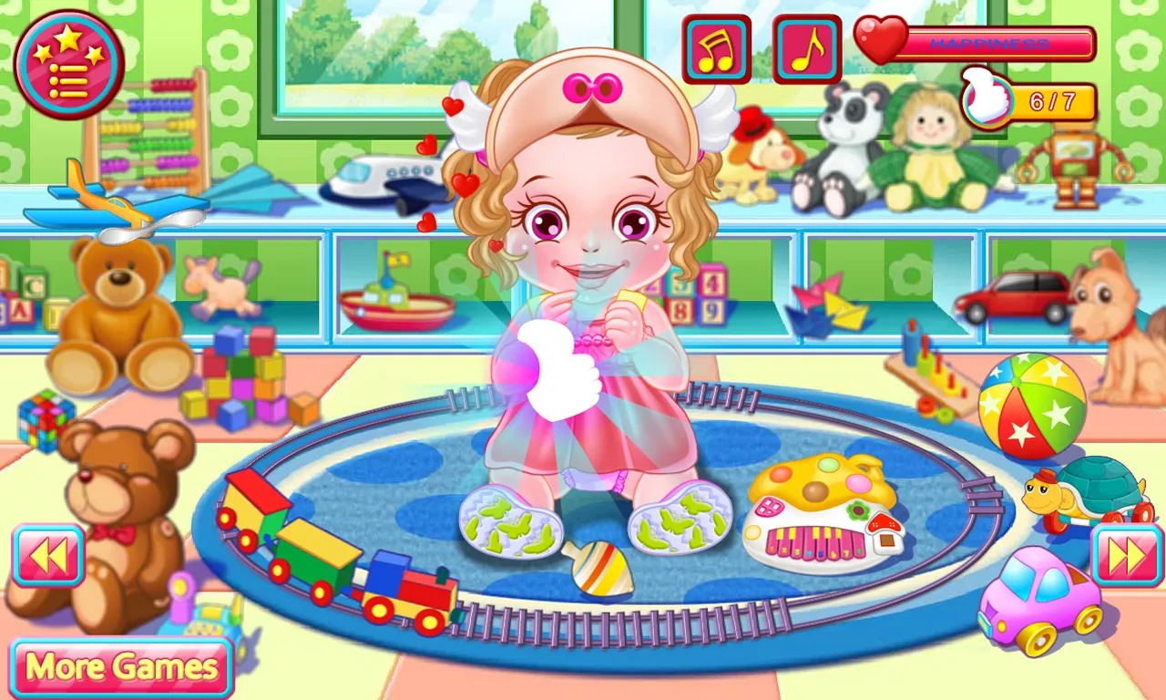 Baby Caring Games with Anna | Indus Appstore | Screenshot