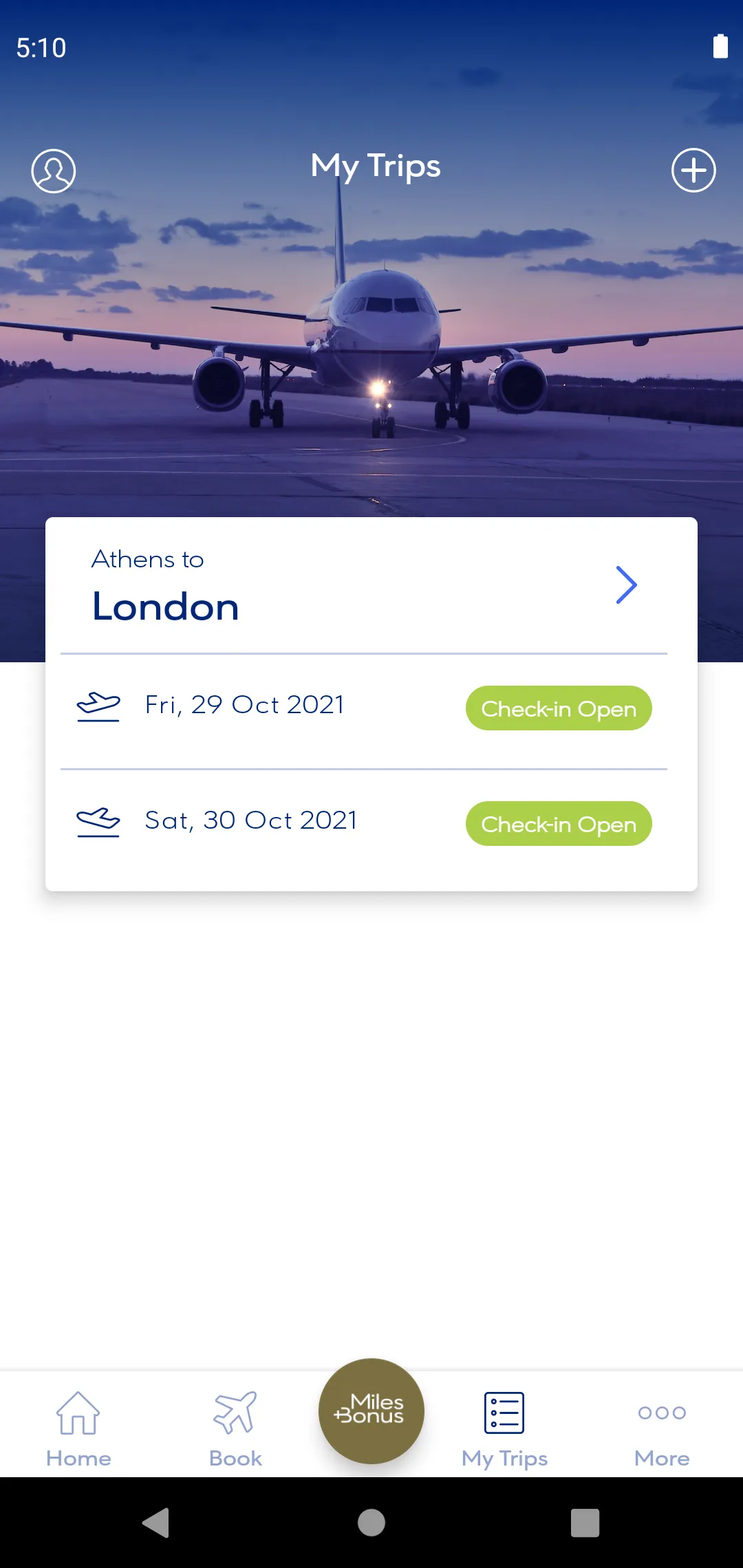 Aegean Airlines | Indus Appstore | Screenshot