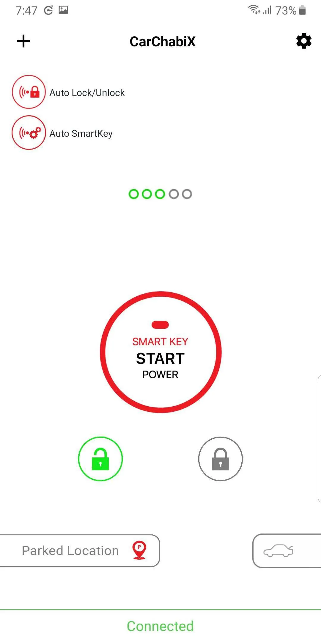 Car Chabi X-Smartphone Car Key | Indus Appstore | Screenshot