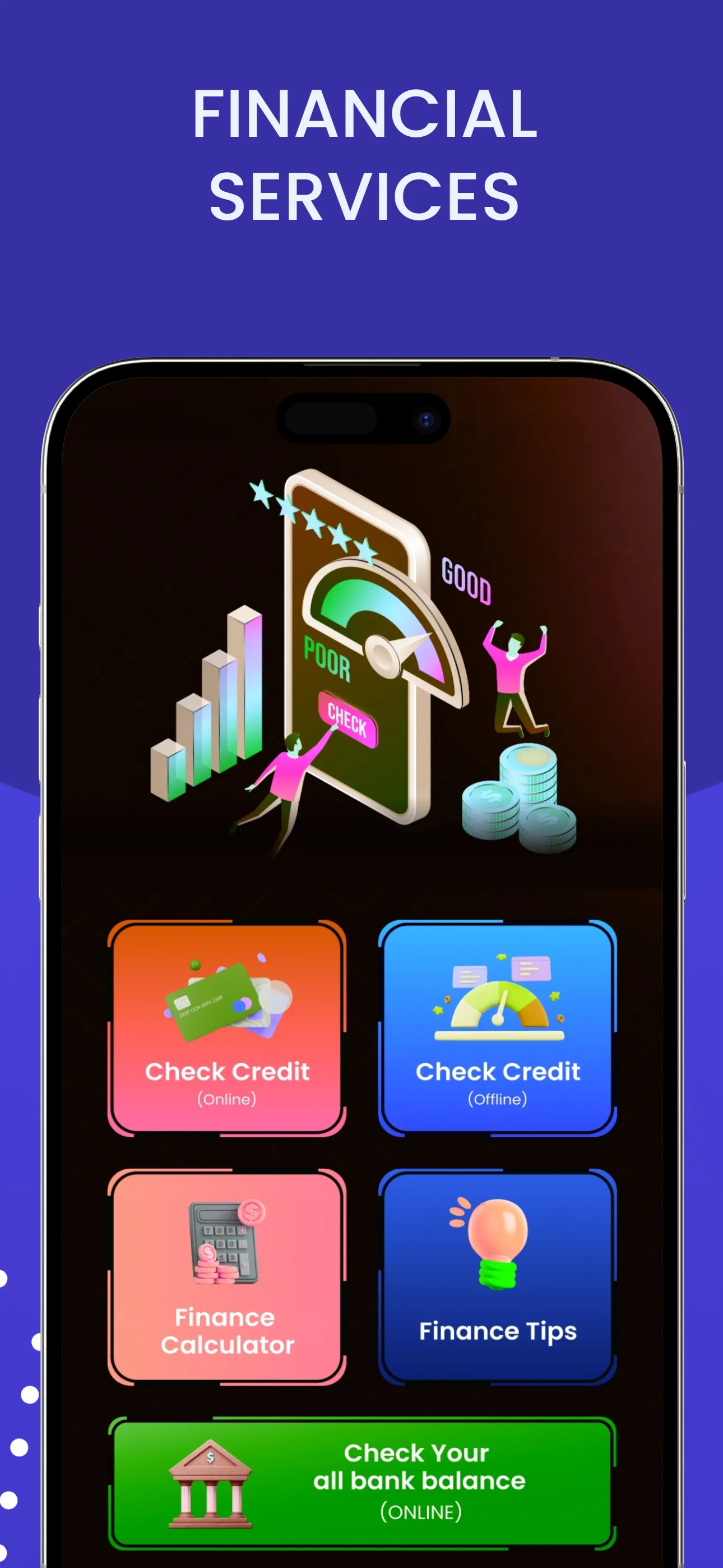 Check Credit Score Bank Balanc | Indus Appstore | Screenshot