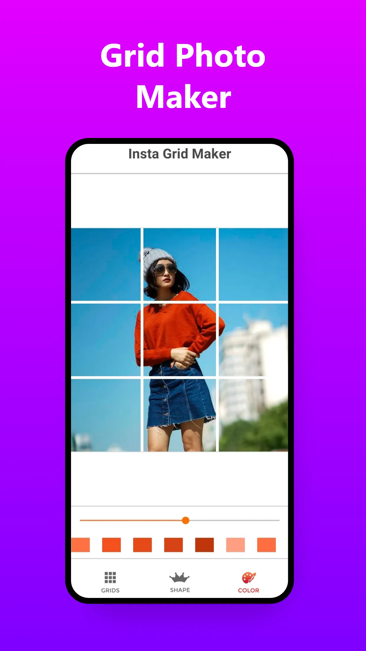 9 Square - Grid Maker App | Indus Appstore | Screenshot