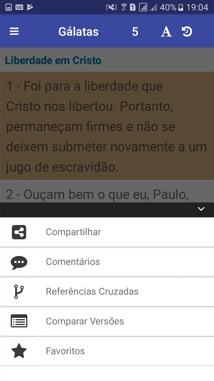 Bíblia Comentada por Versículo | Indus Appstore | Screenshot