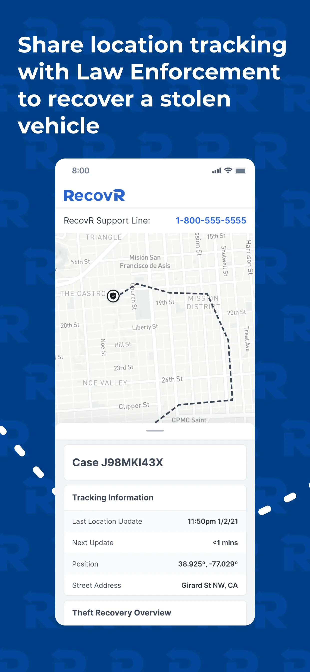 RecovR: Vehicle Theft Recovery | Indus Appstore | Screenshot