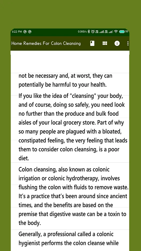 Home Remedies For Colon Cleans | Indus Appstore | Screenshot