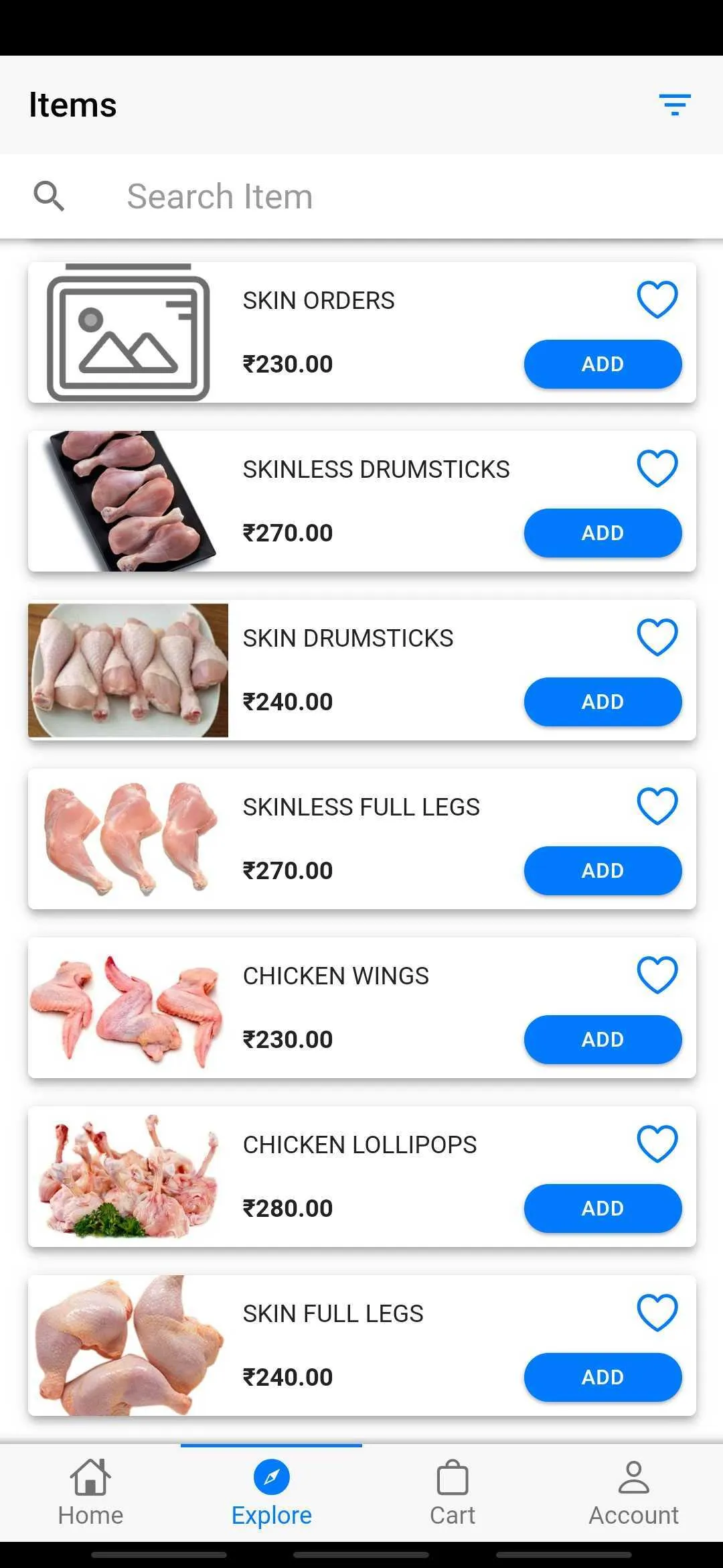 JC CHICKENS | Indus Appstore | Screenshot