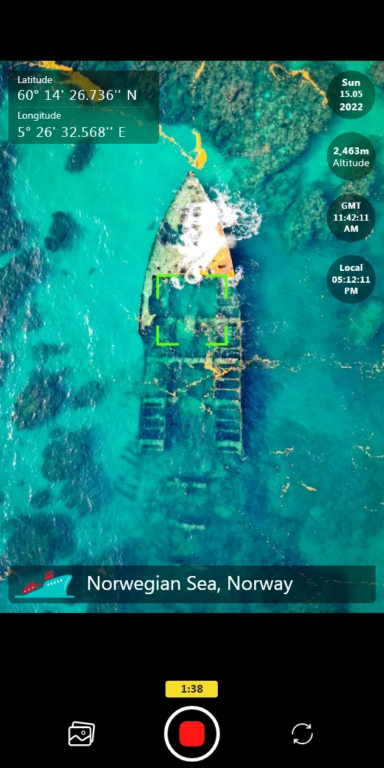 Geotag Photo Location Camera | Indus Appstore | Screenshot