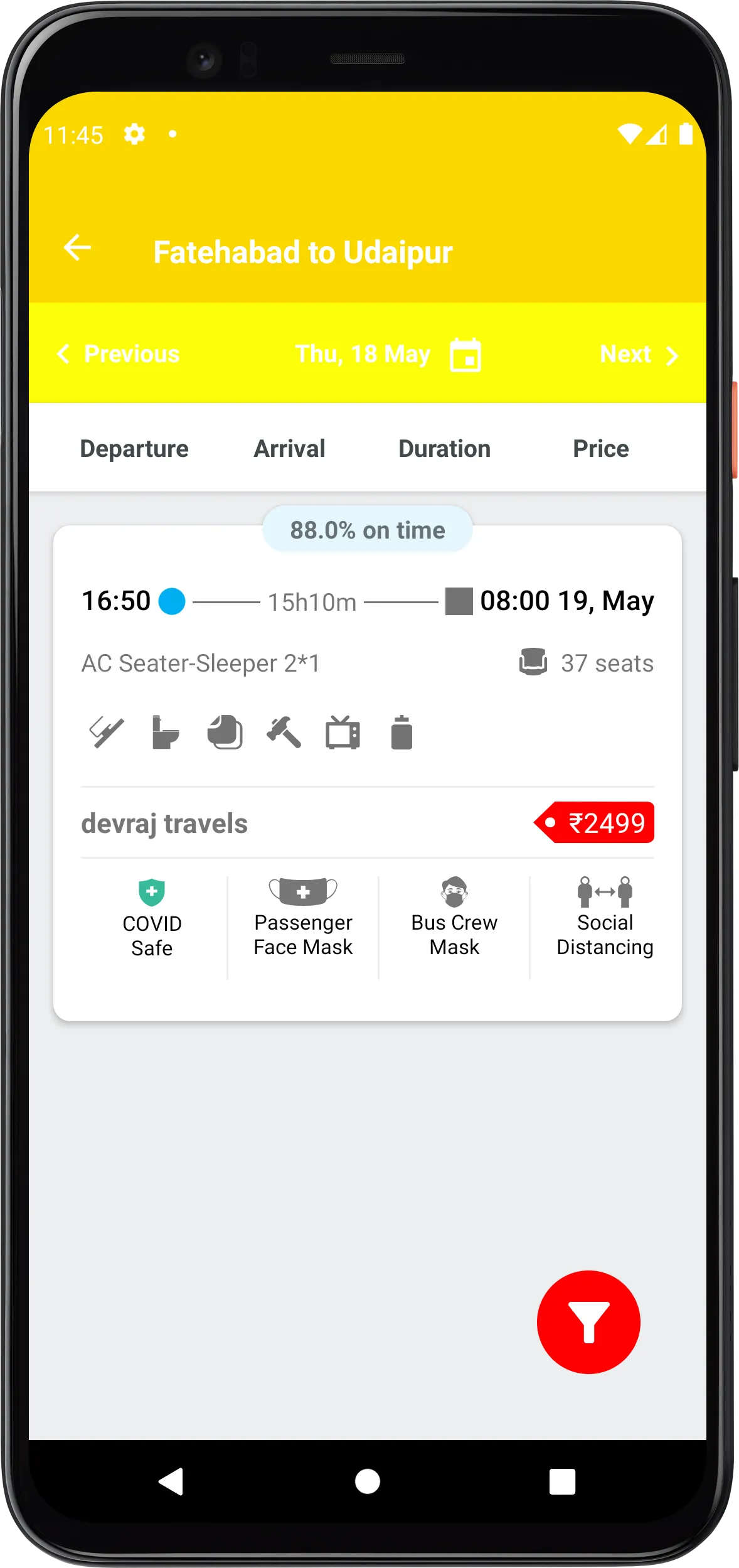 Devraj Travels | Indus Appstore | Screenshot