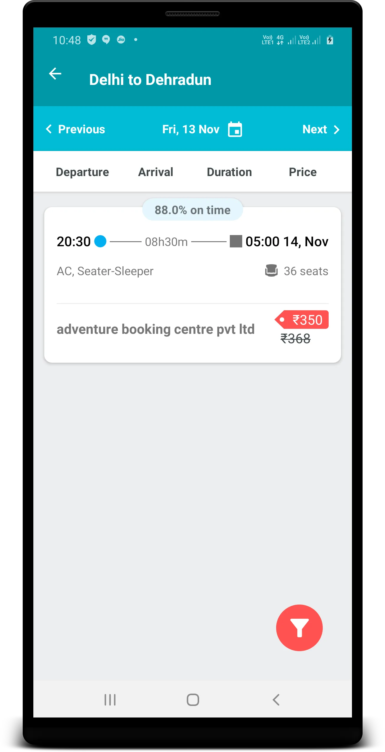 Adventure Booking Center | Indus Appstore | Screenshot