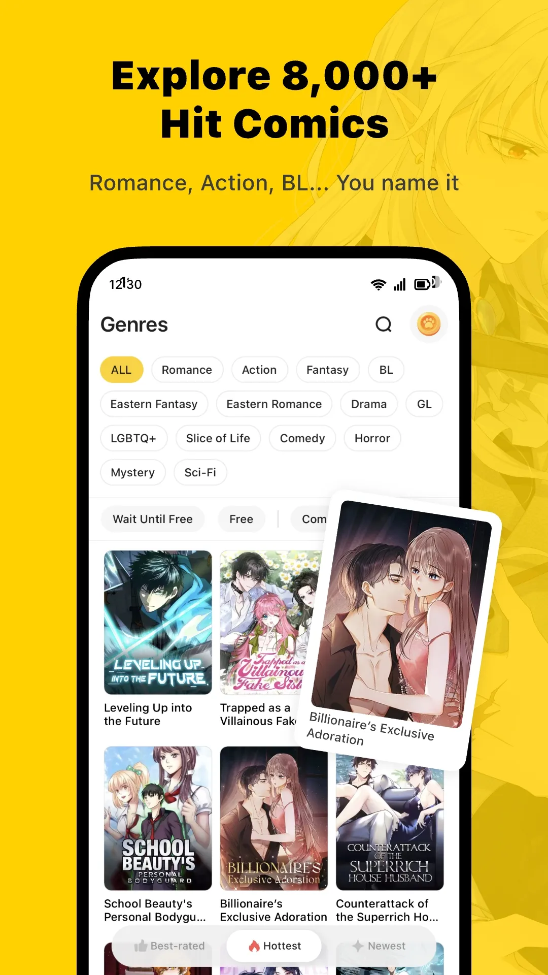 WebComics - Webtoon & Manga | Indus Appstore | Screenshot