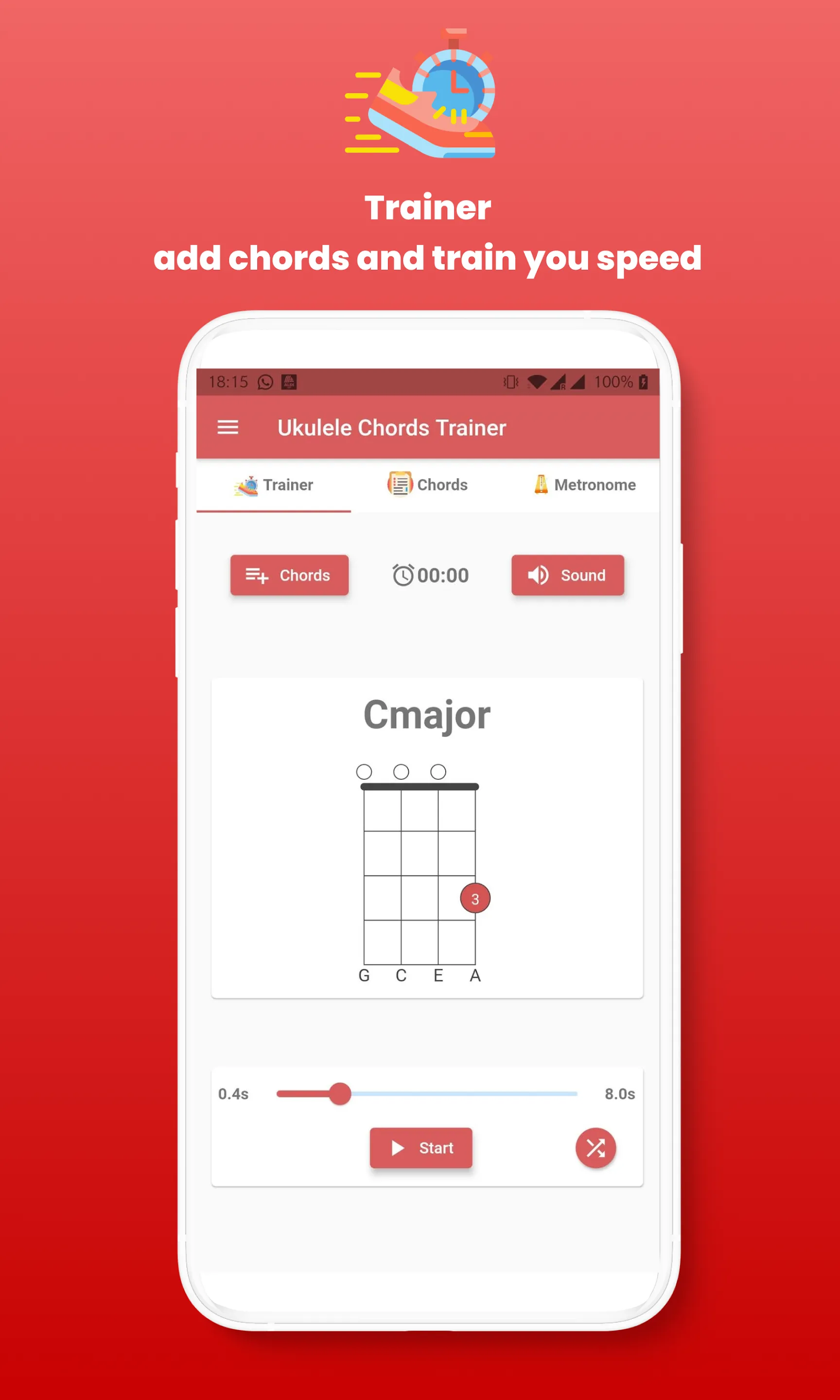 Ukulele Chords Trainer | Indus Appstore | Screenshot