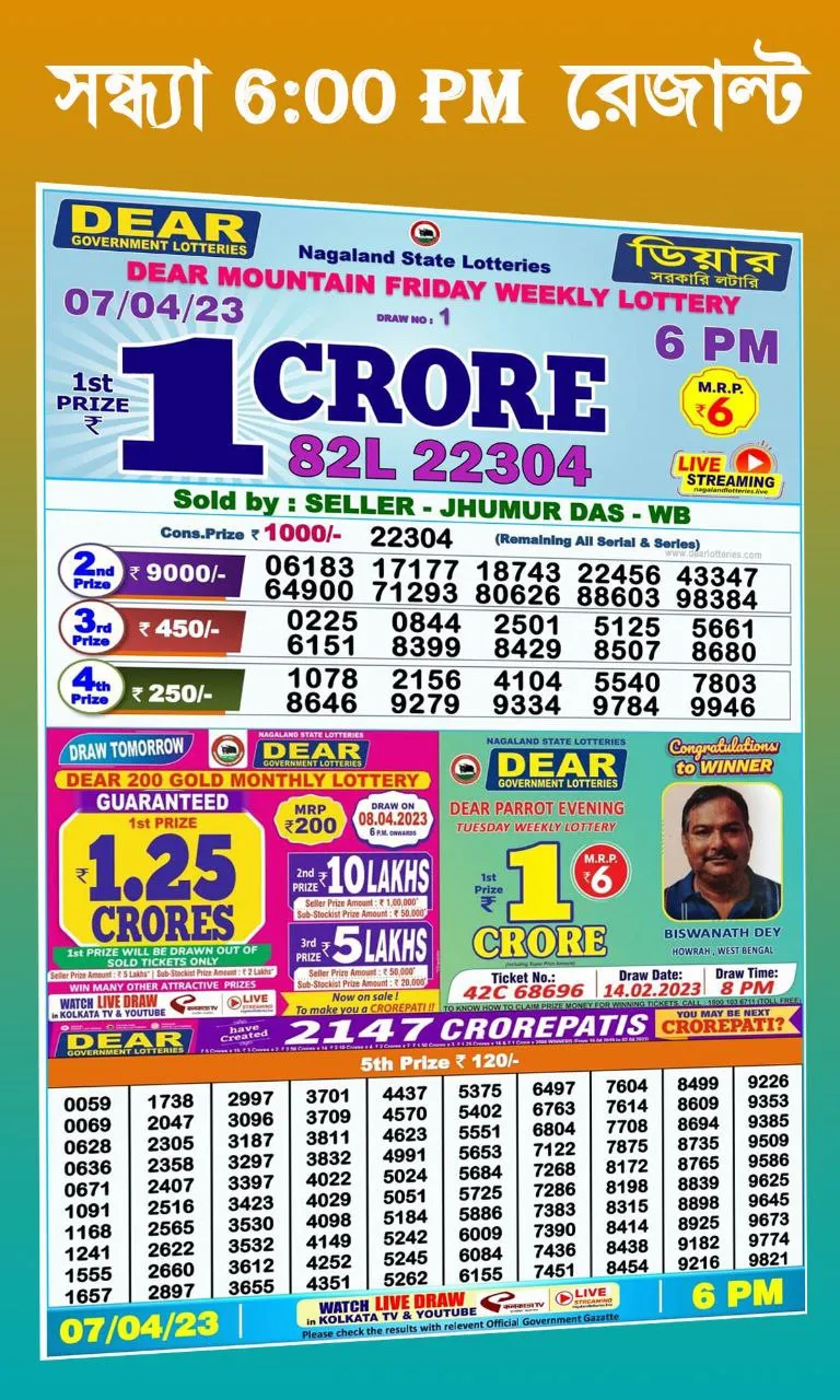 Dear Lottery Live Result | Indus Appstore | Screenshot