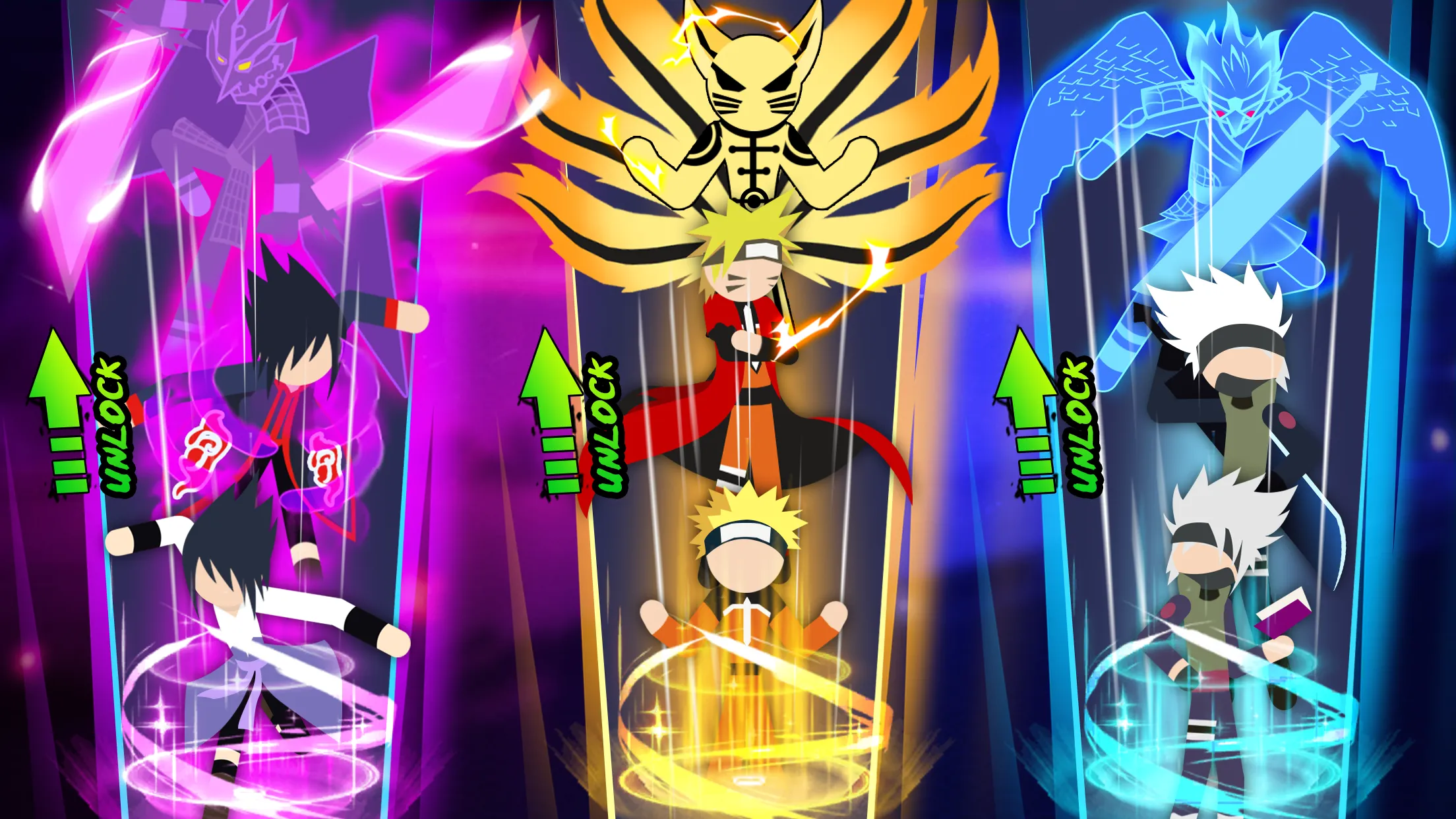 Stick Ninja - 3v3 Battle | Indus Appstore | Screenshot